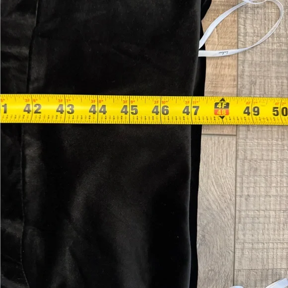 Lulu's Black Strapless Velvet Dress - Picture 5 of 7